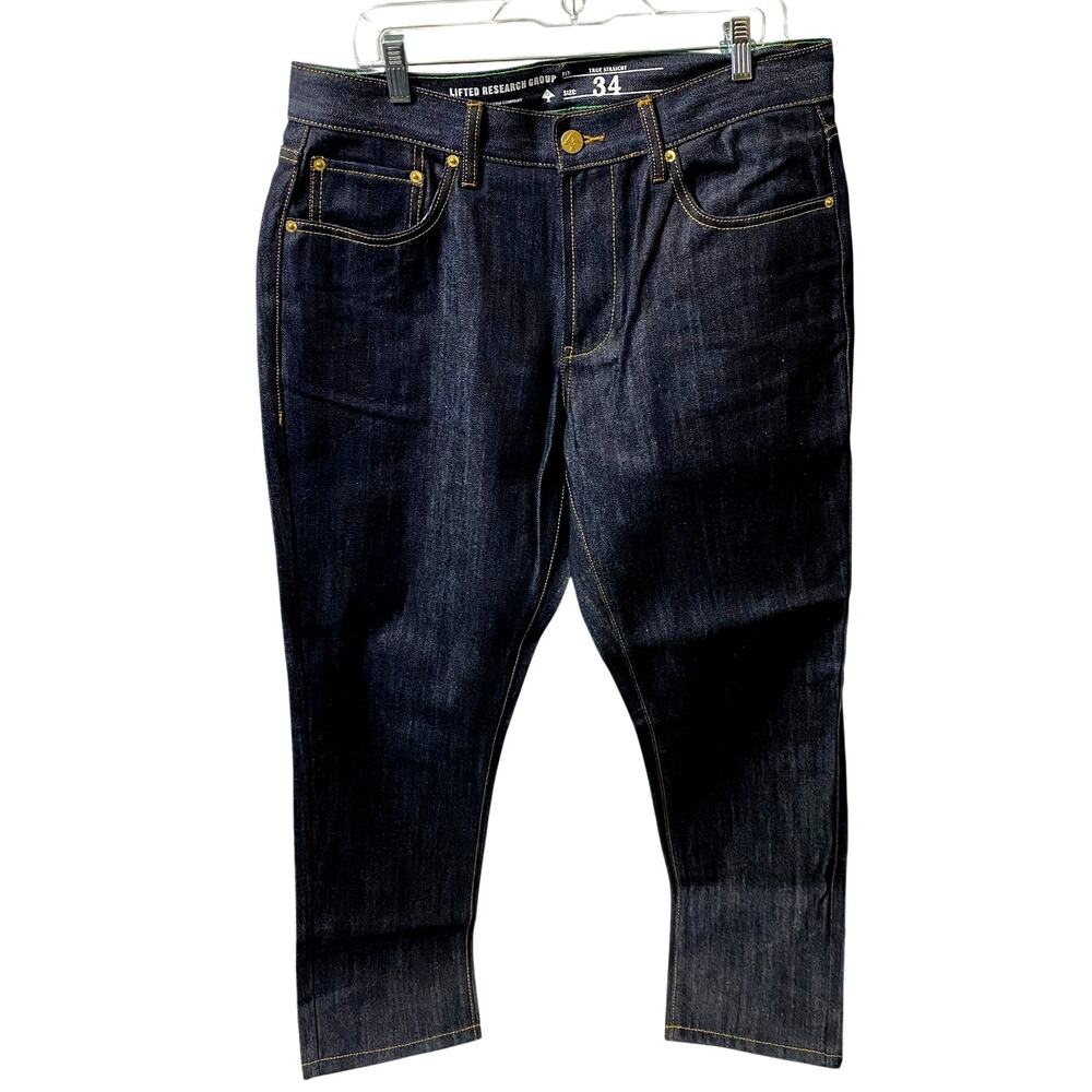 LRG BLUE JEANS — Lifted Research Group Denim Pants Men's Size 34